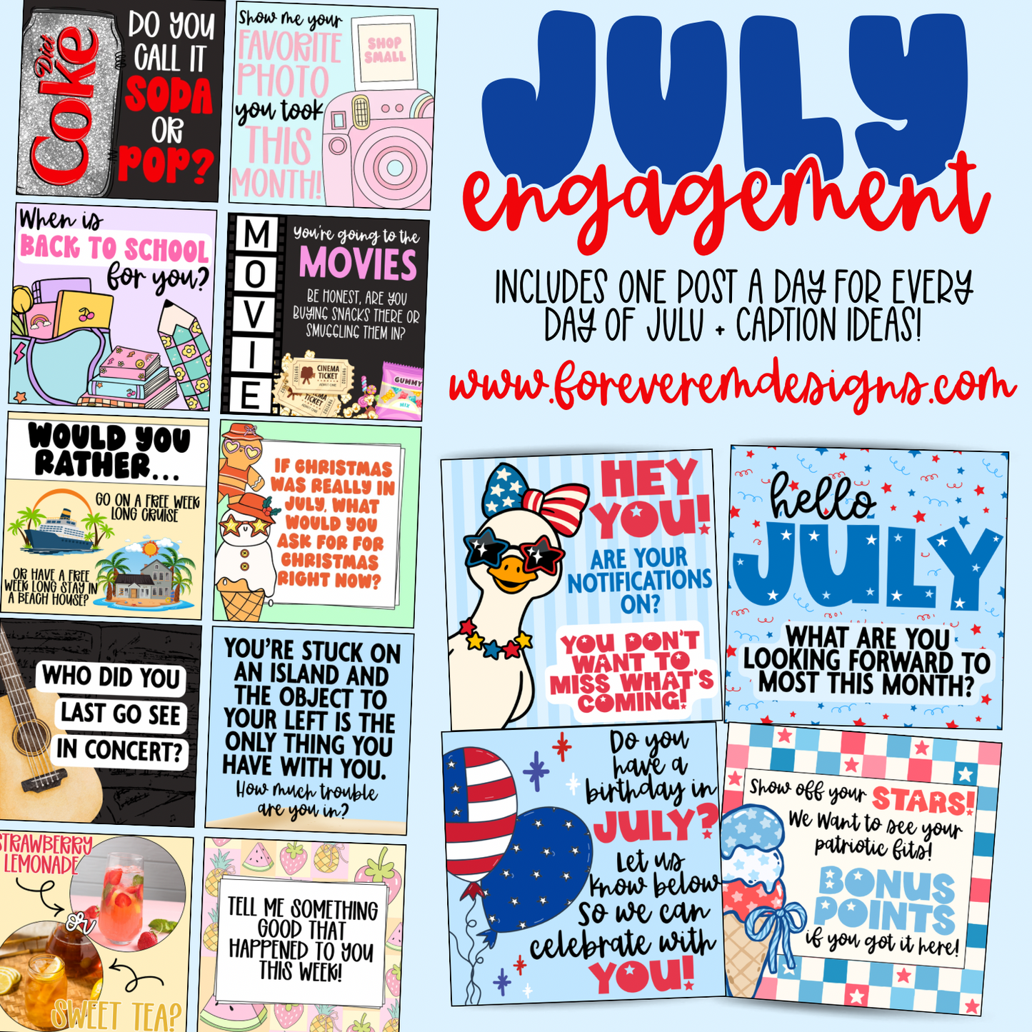 July Engagement