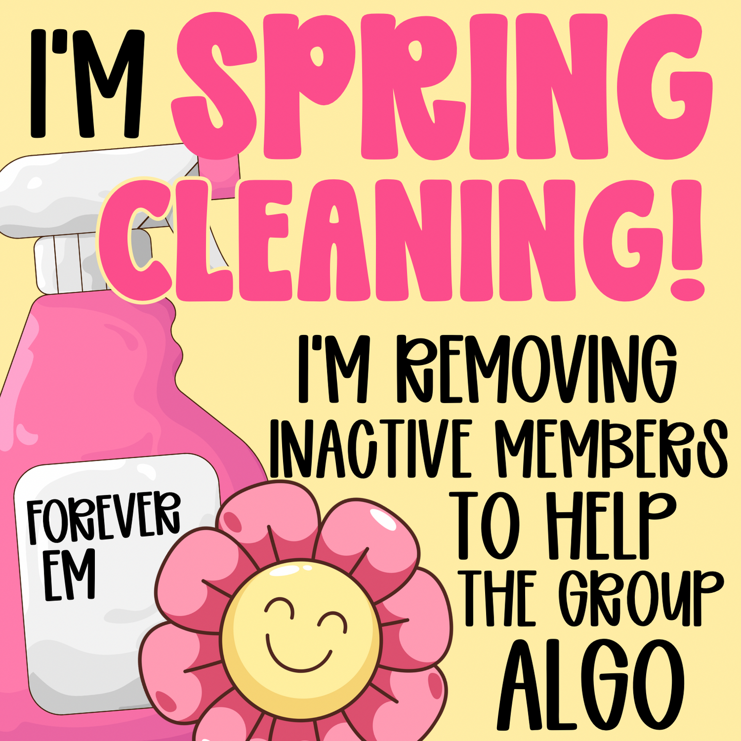 Individual Spring cleaning Graphic