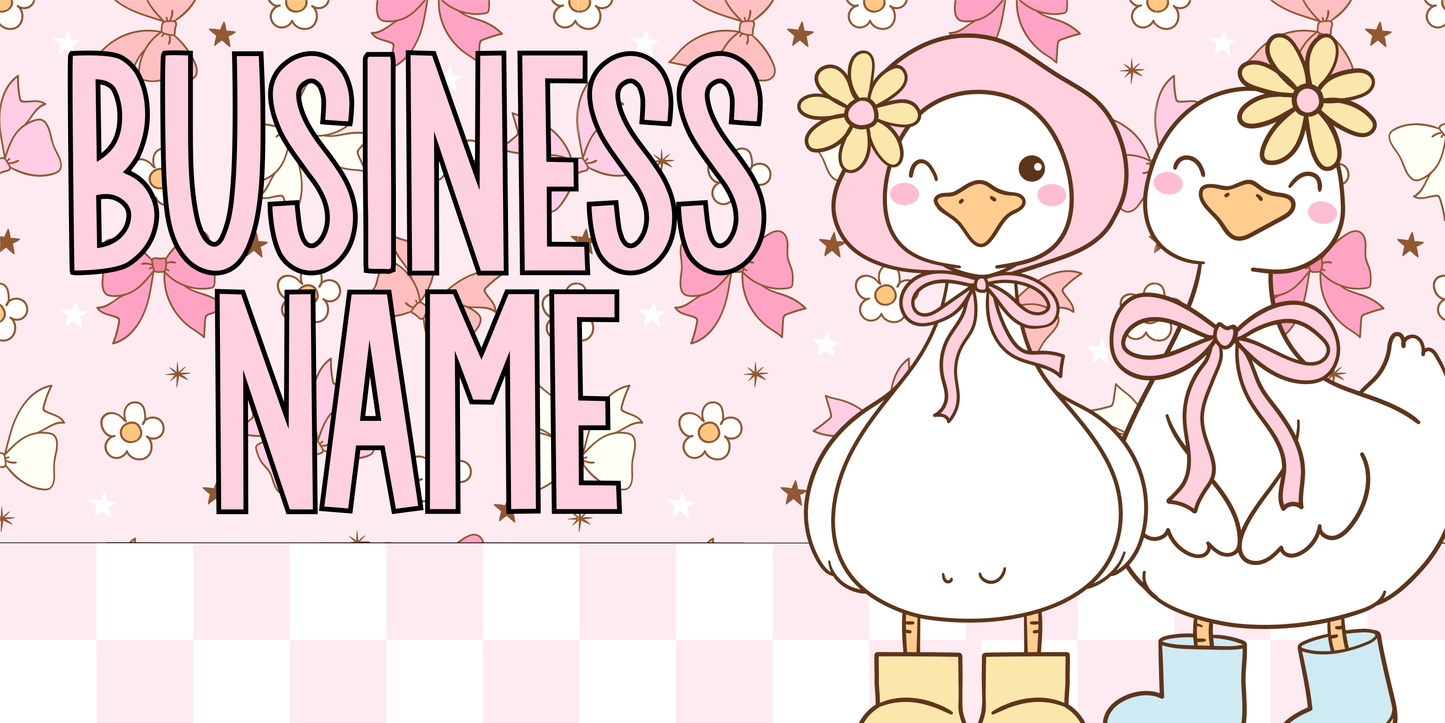 Spring geese Facebook Cover