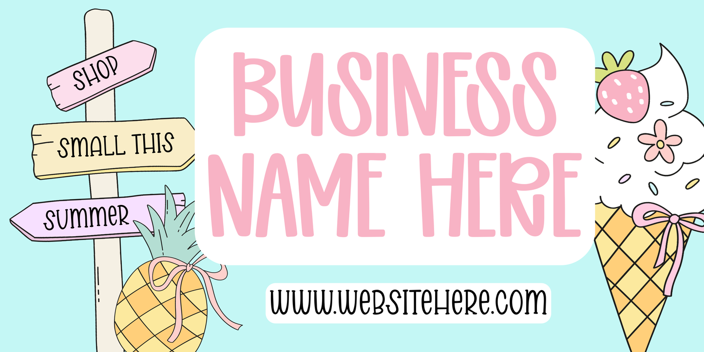 Summer Facebook Cover TEMPLATE