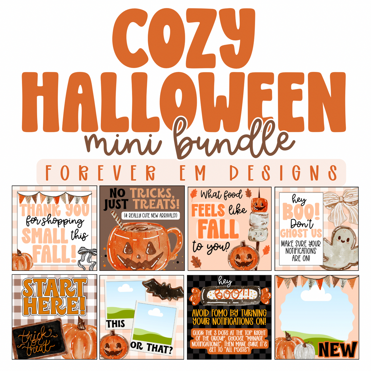 Cozy Halloween Bundle