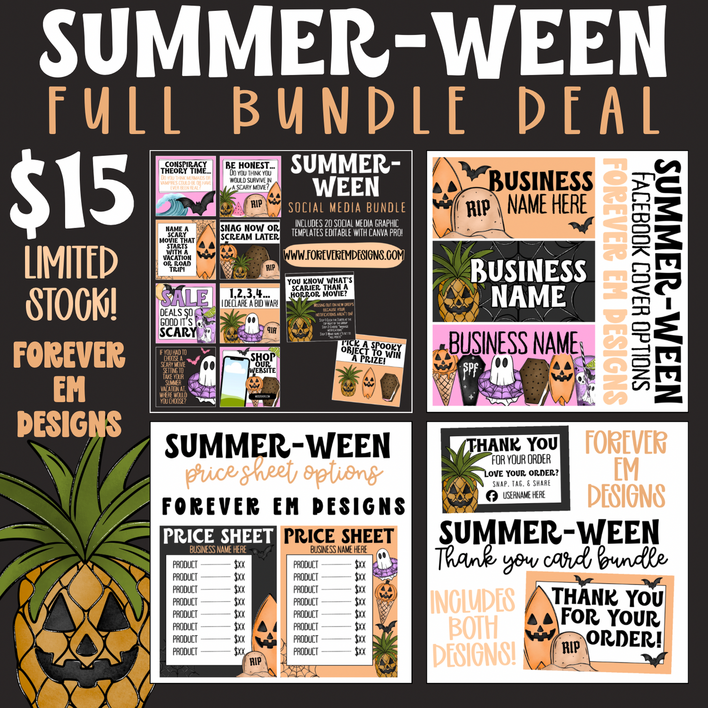 Summer-Ween - FULL BUNDLE DEAL
