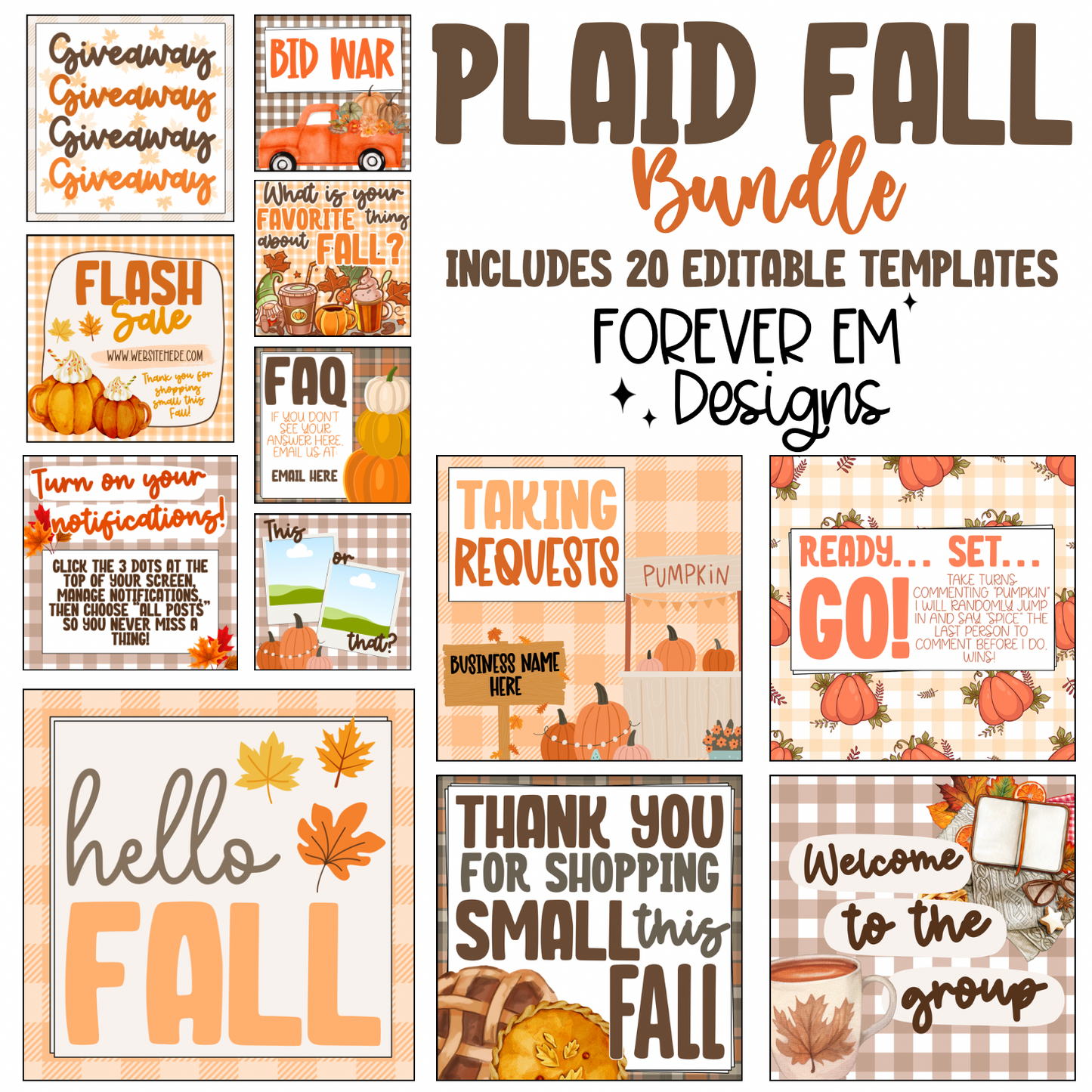 Plaid Fall Bundle (2025)
