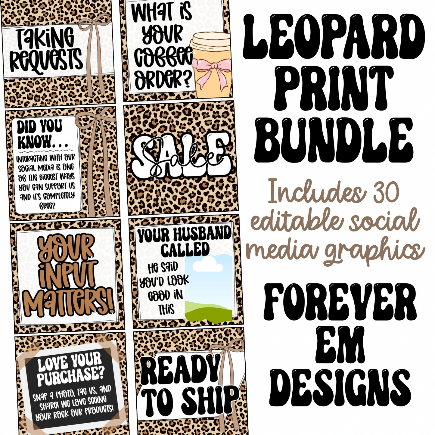 2025 Leopard Print Bundle