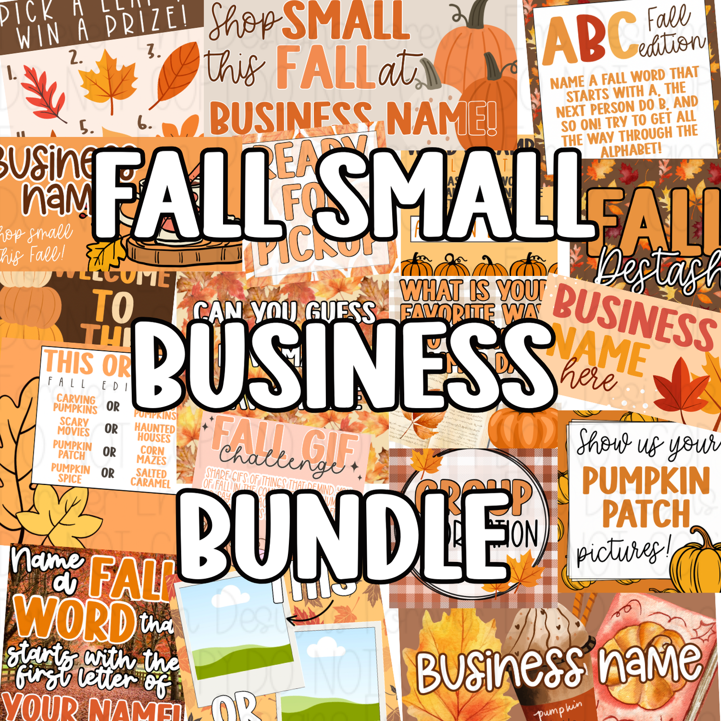 Fall Small Business Bundle
