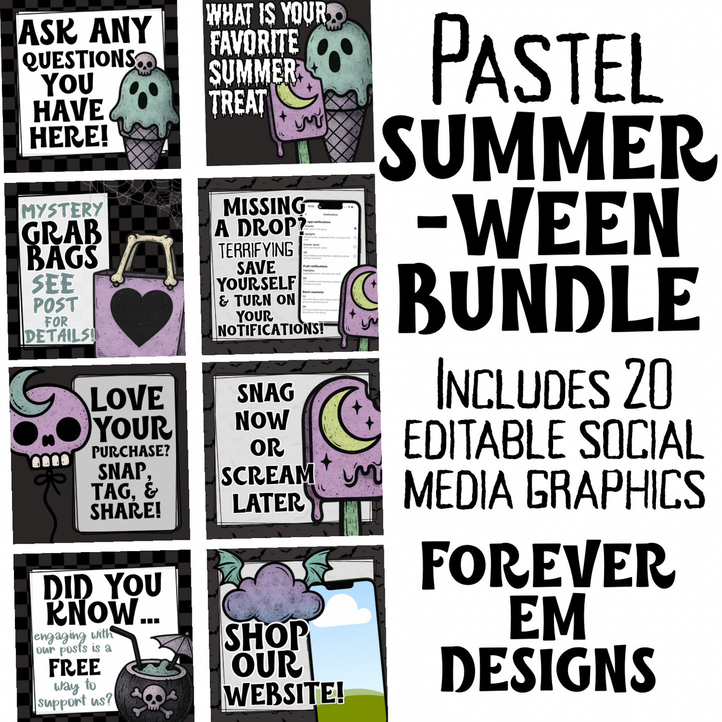 Pastel Summer-Ween Bundle Bundle