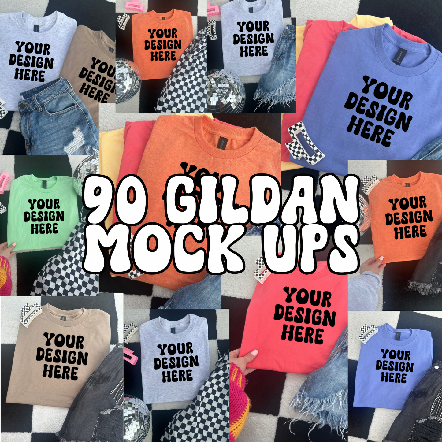 Gildan Mock Up Bundle