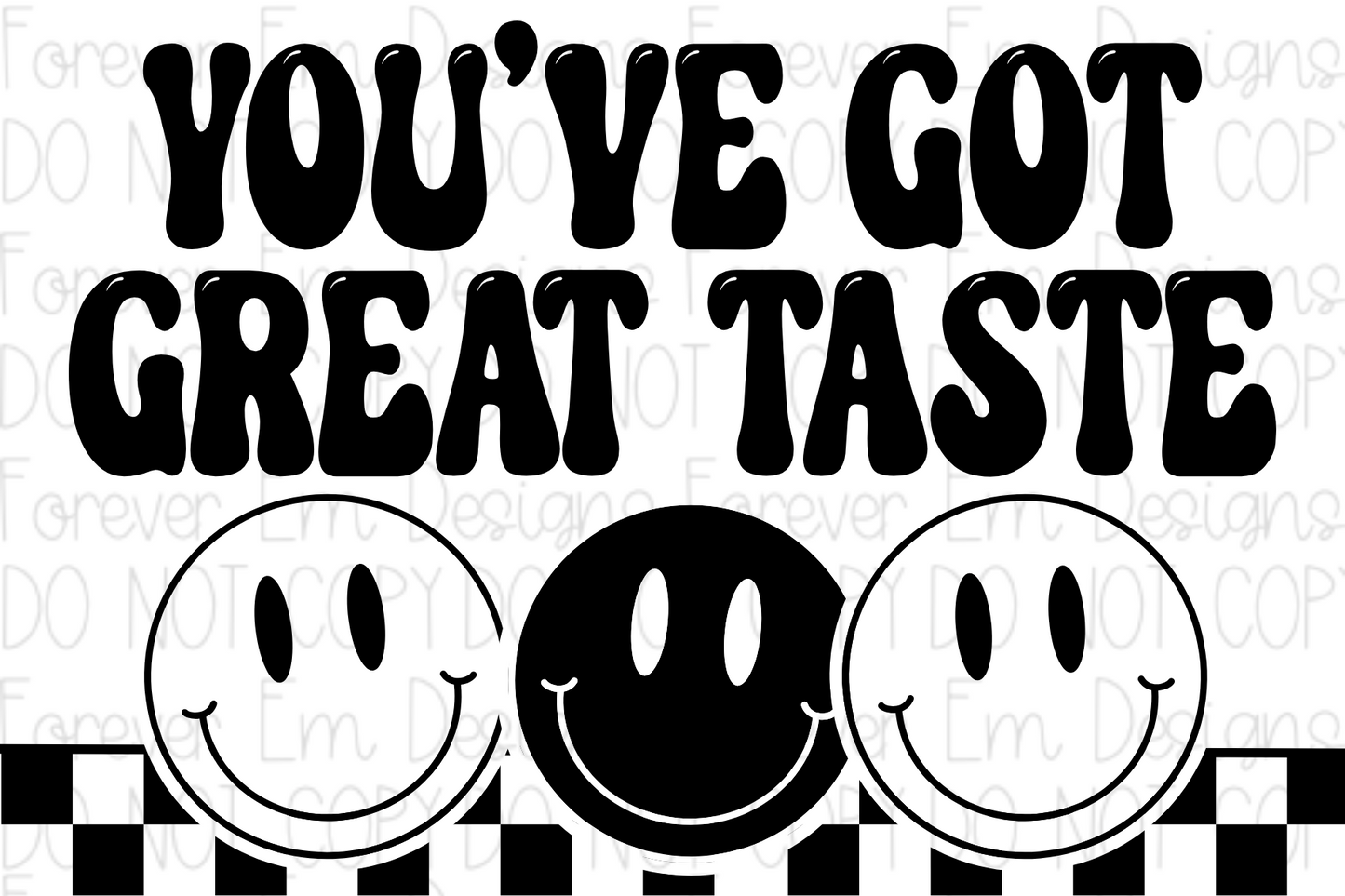 Great Taste thermal label design