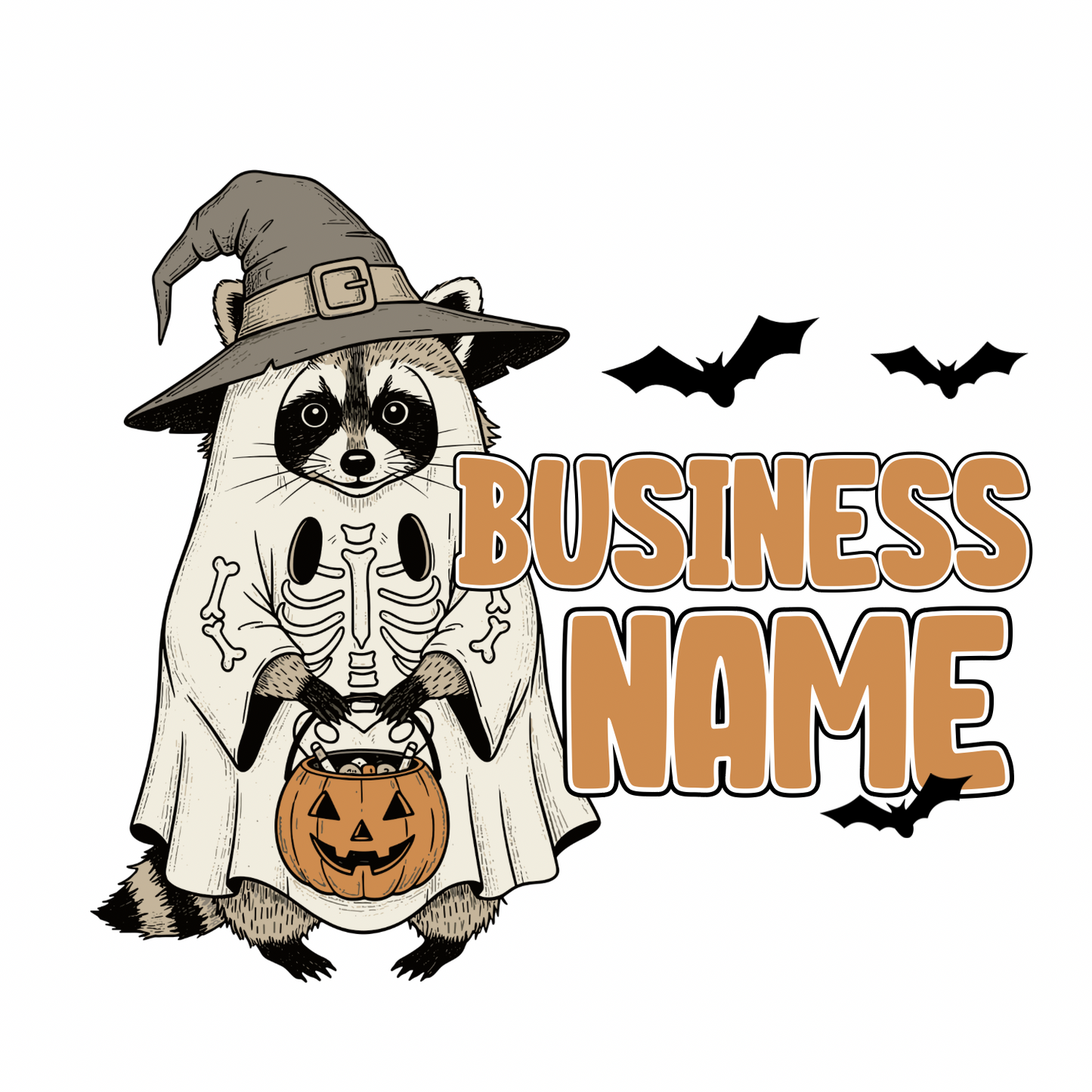 Halloween Premade Logo