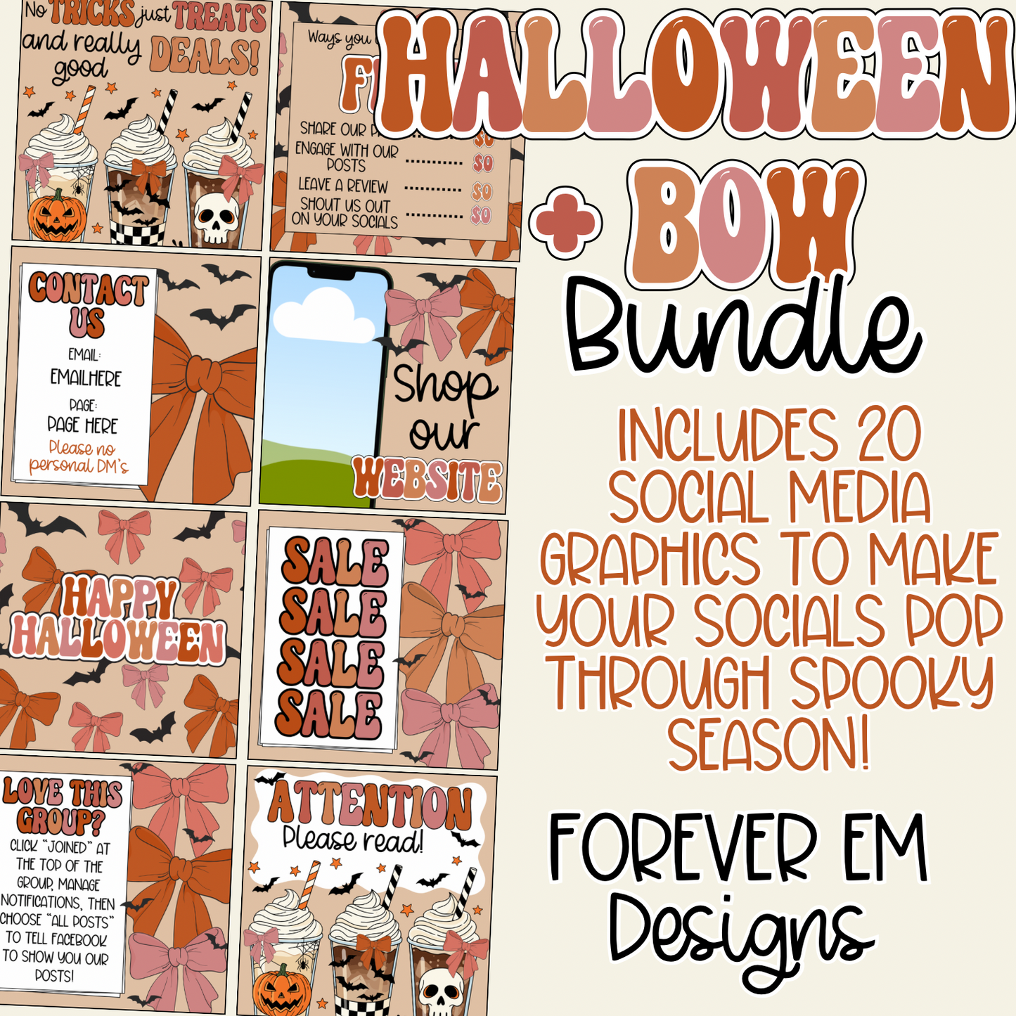 Halloween + Bow Bundle