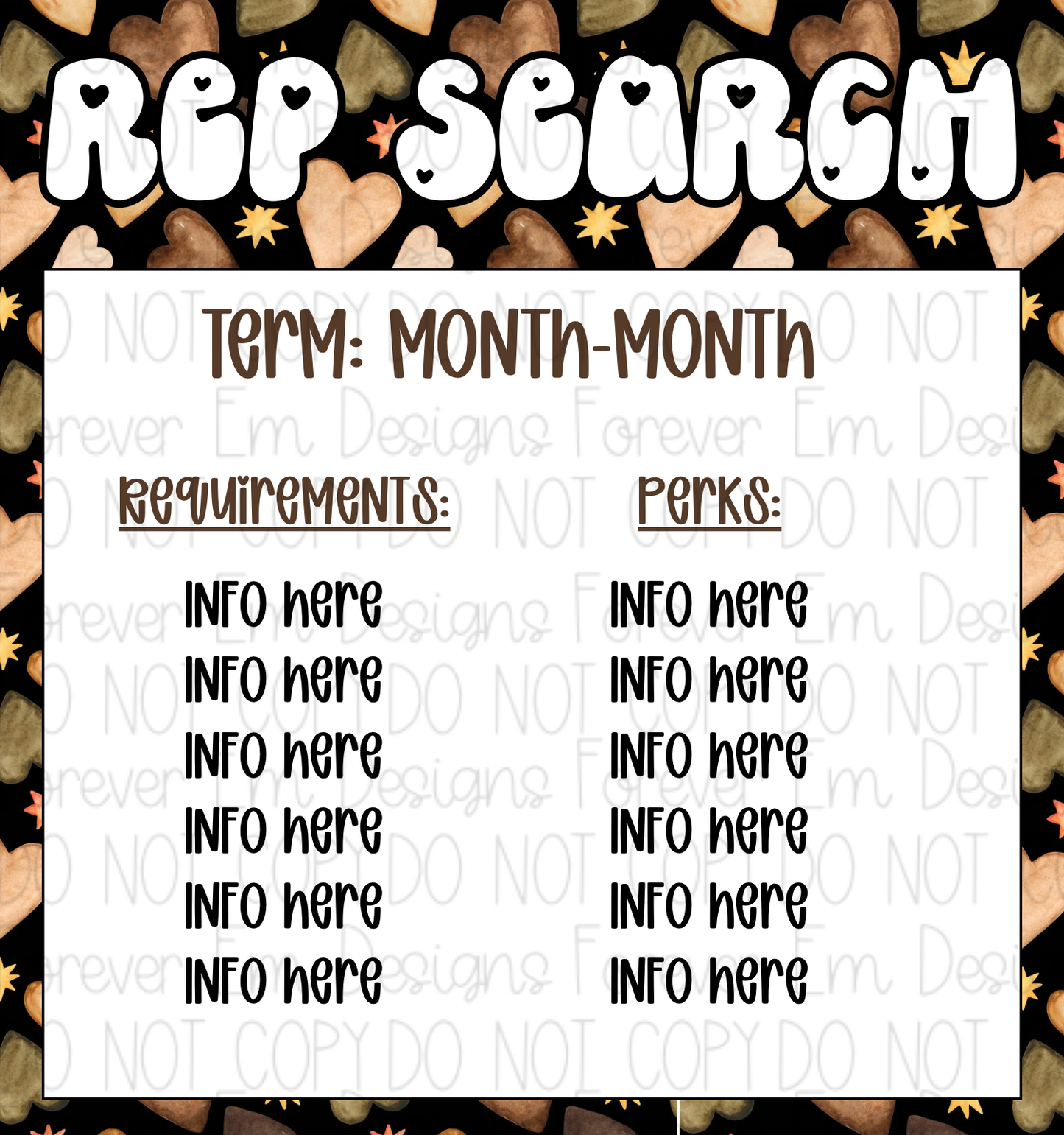 V-Day Rep Search Graphic