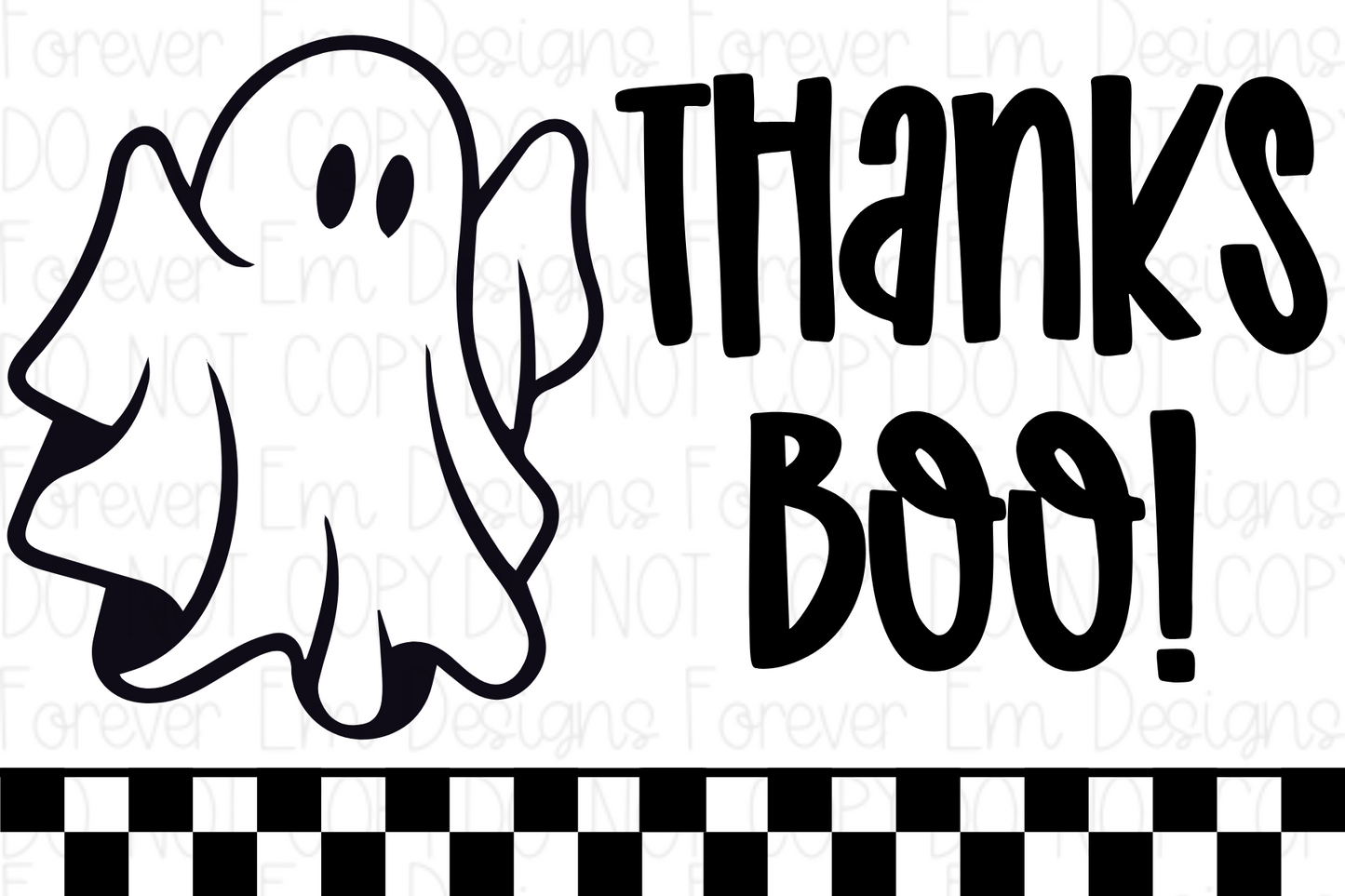 Halloween thermal label design