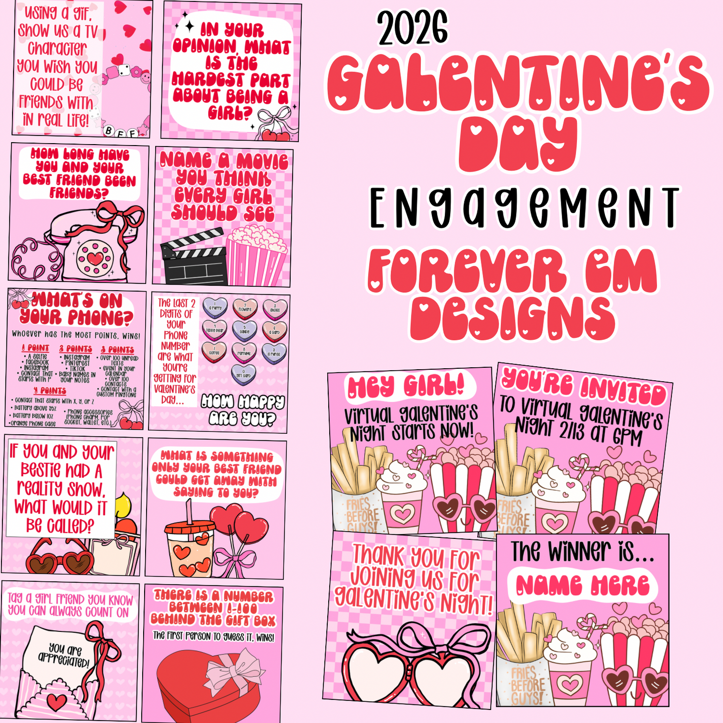 2026 Galentine’s Night Engagement