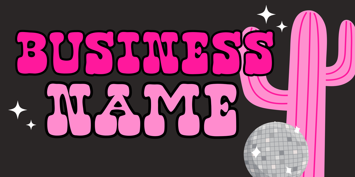 Pink Western Facebook Cover