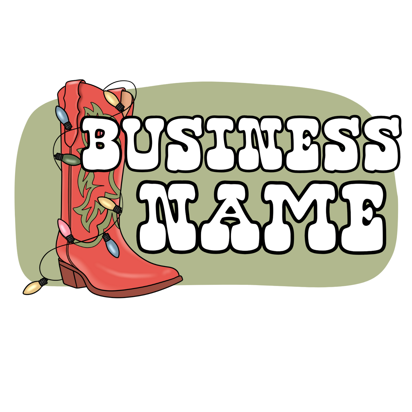 Christmas Premade Logo