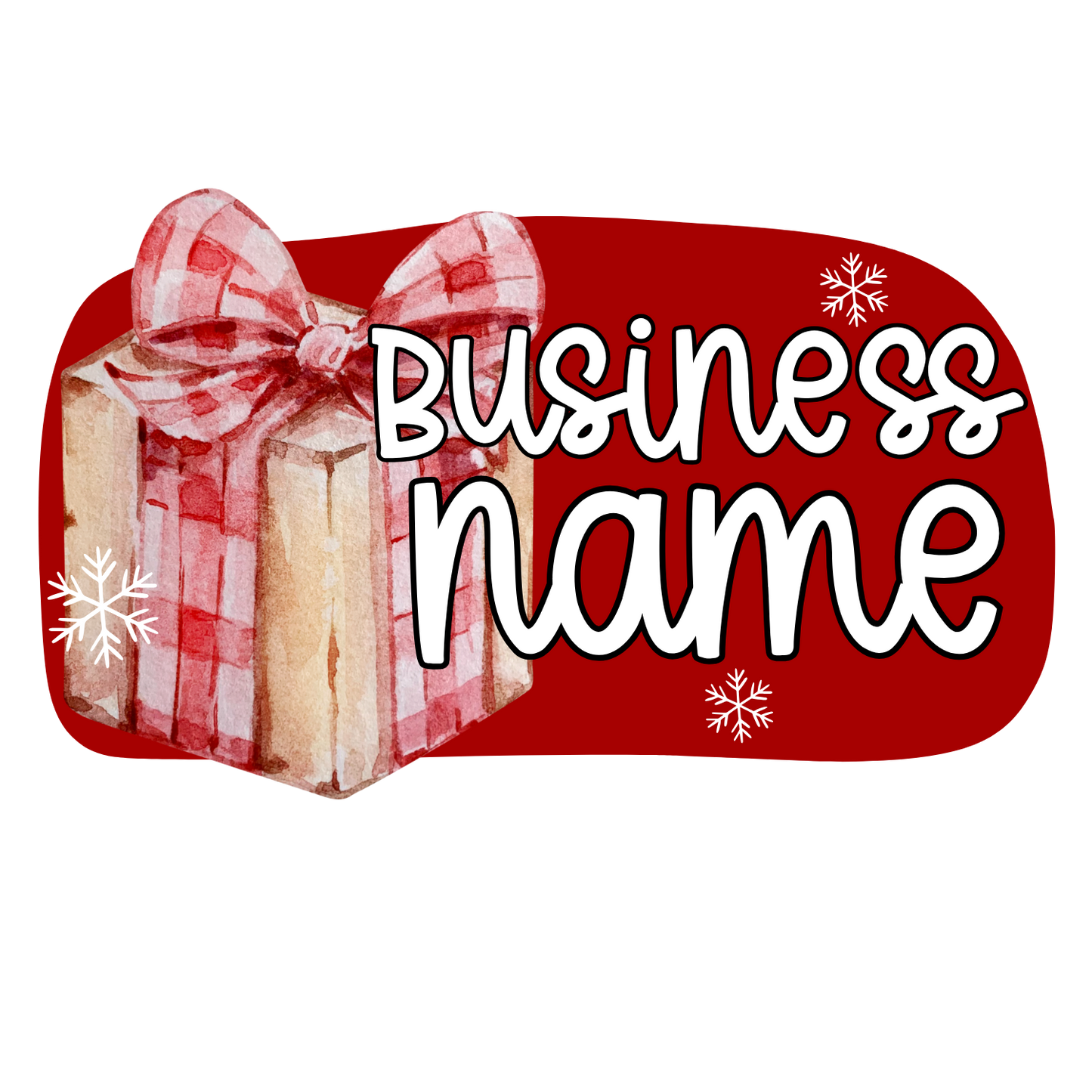 Christmas Premade Logo