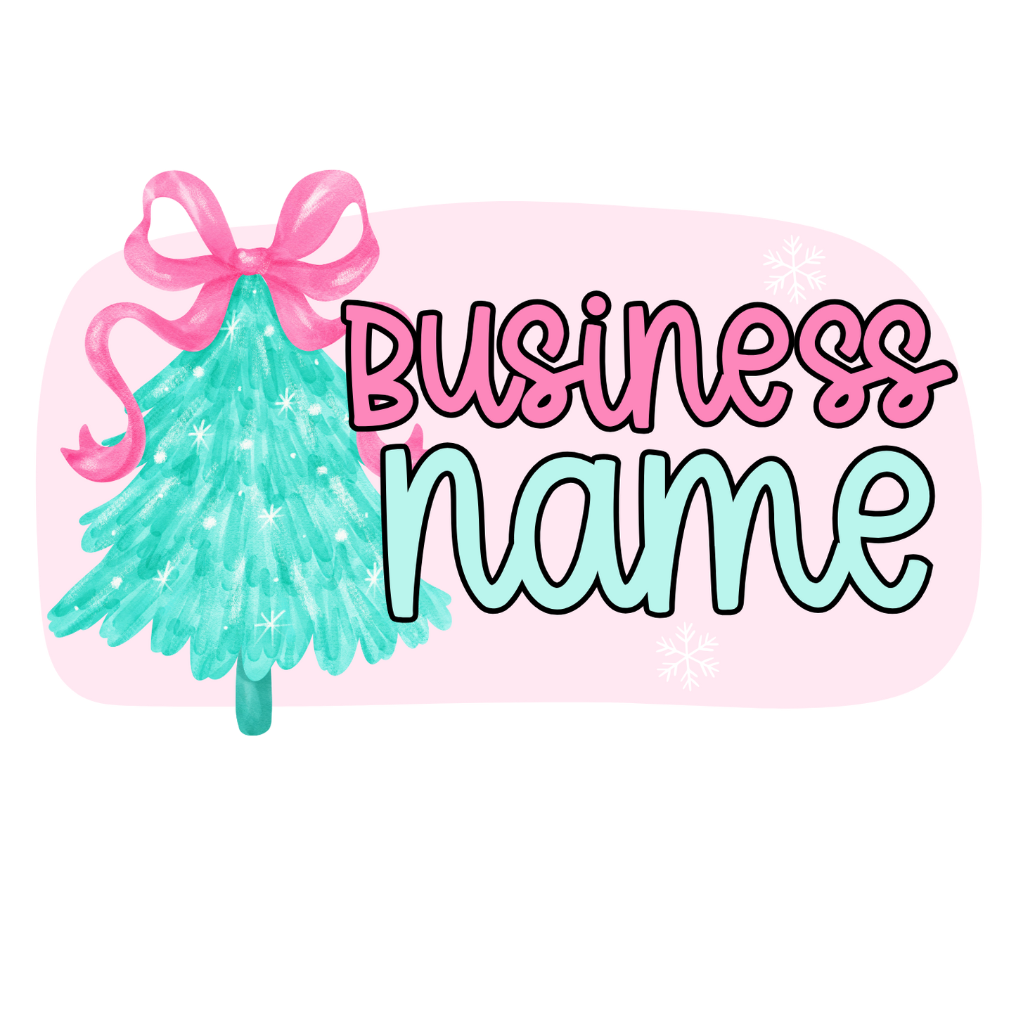 Christmas Premade Logo