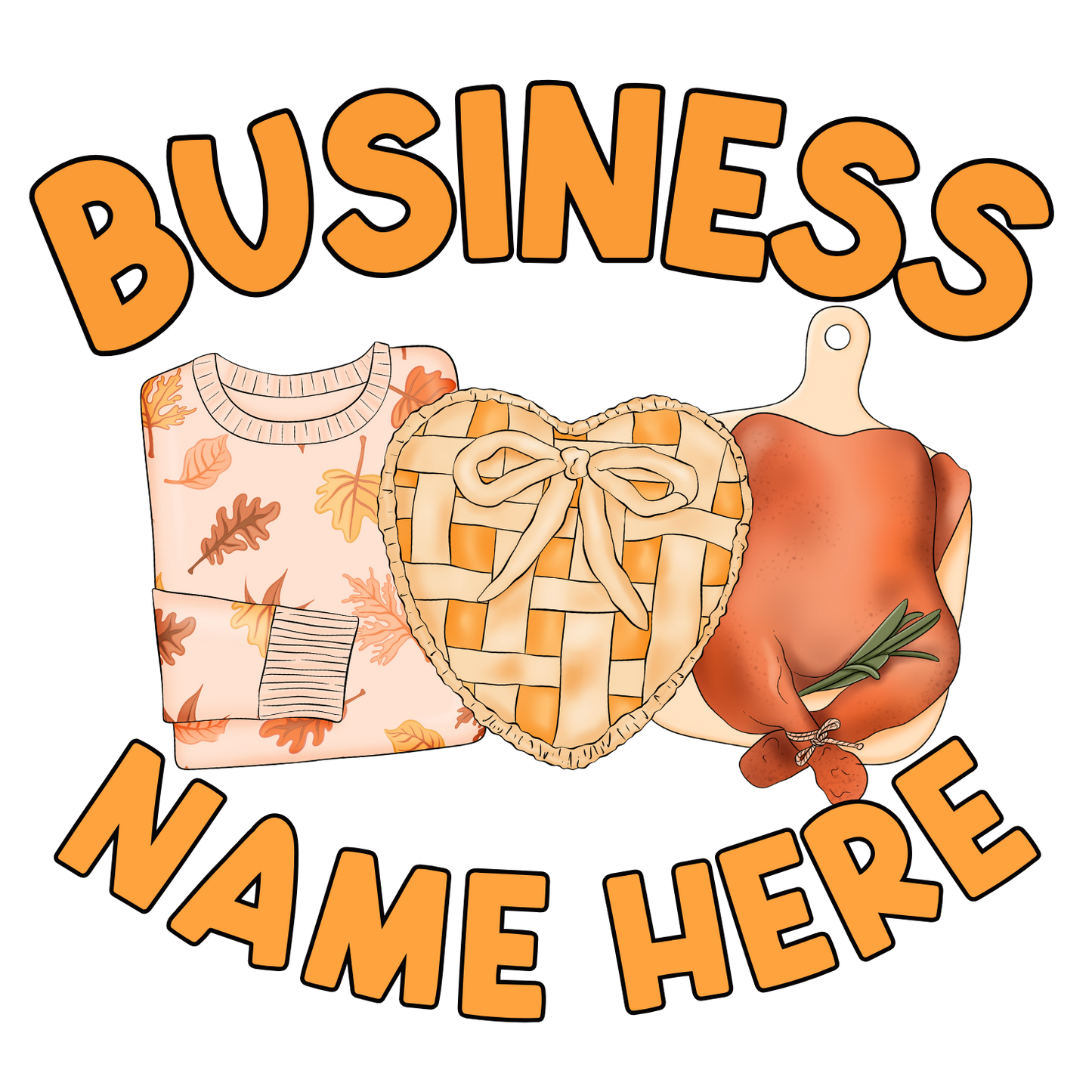 Thanksgiving Premade Logo