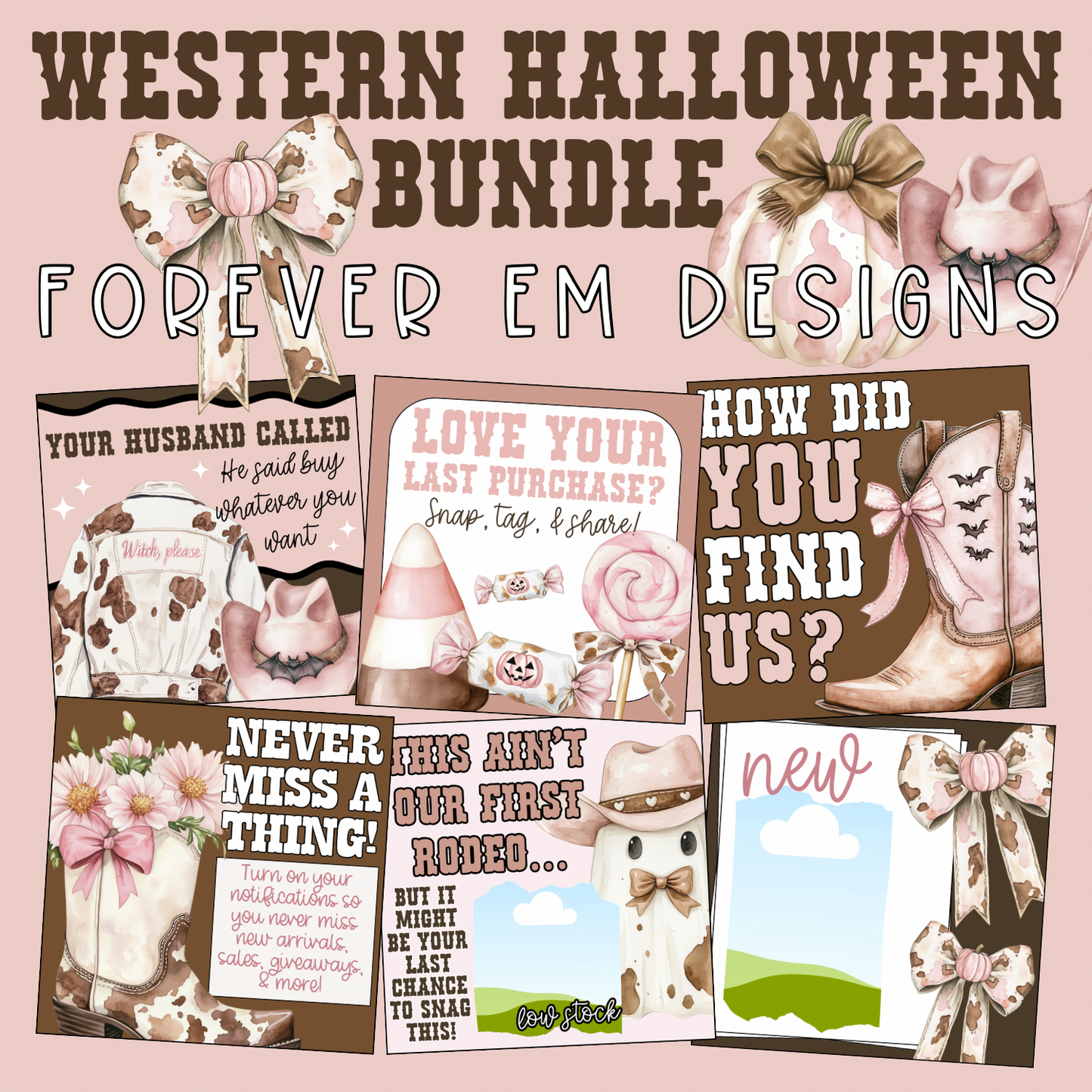 Western Halloween Bundle