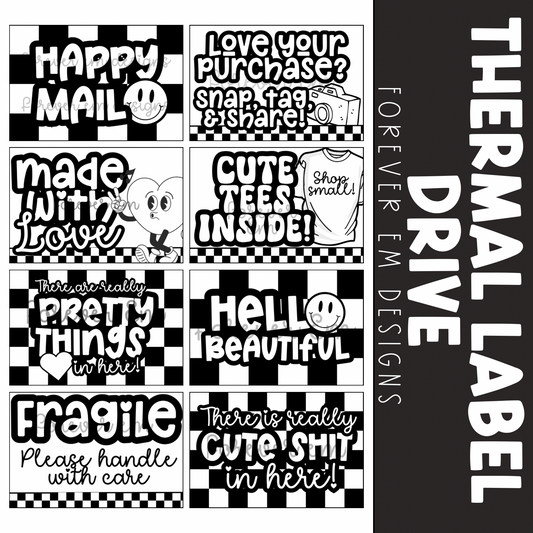 2025 Thermal Label Drive