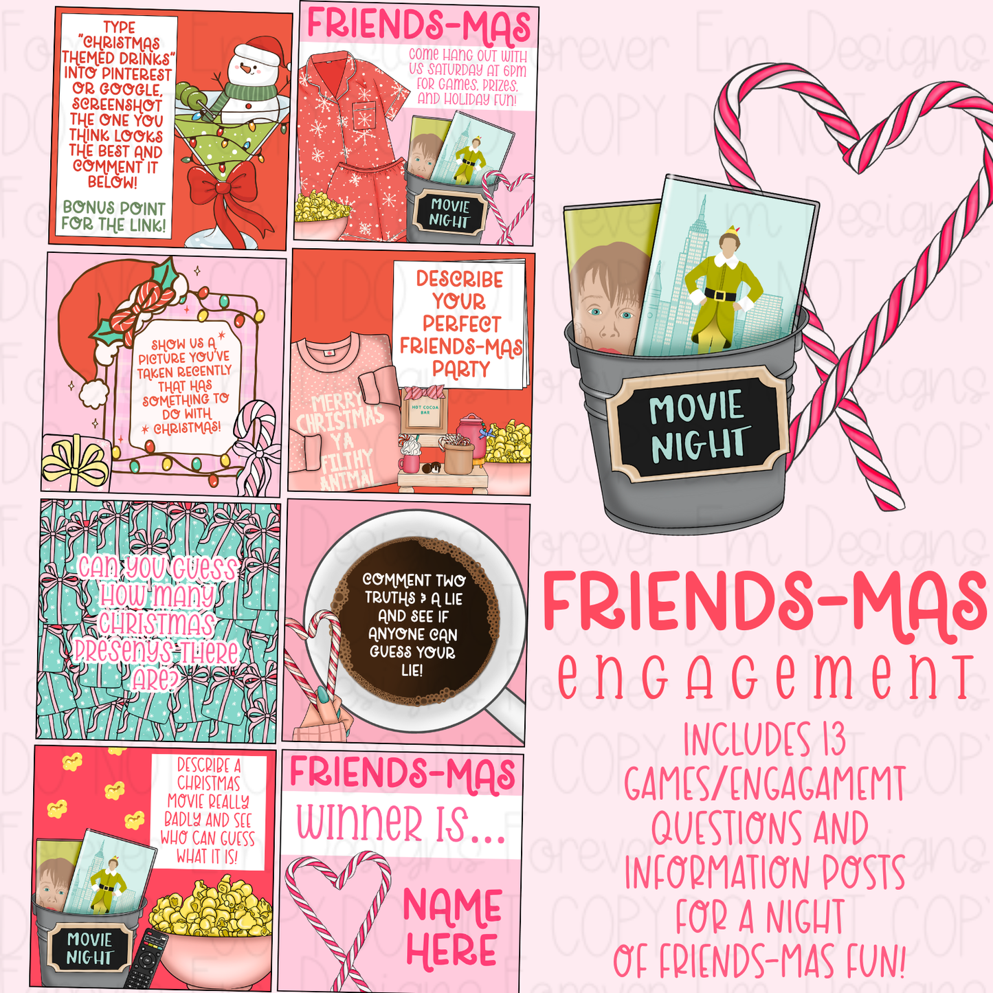 Friends-Mas Games & Engagement