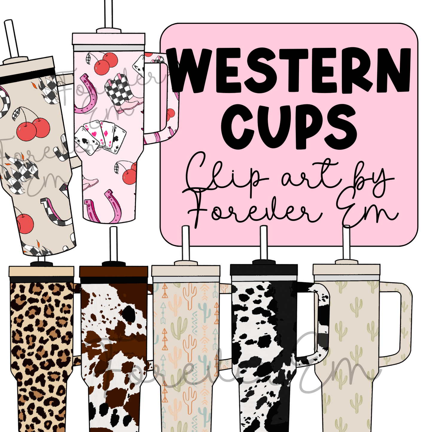 Western Cup Clipart