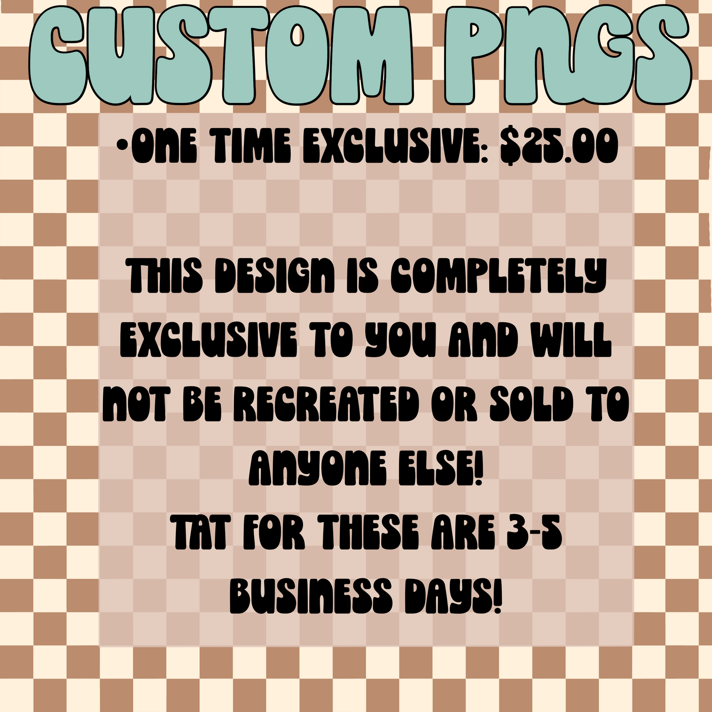 Custom PNG Design