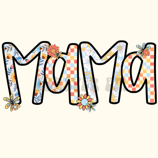 Mama floral png