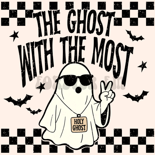 The ghost with the most black version png