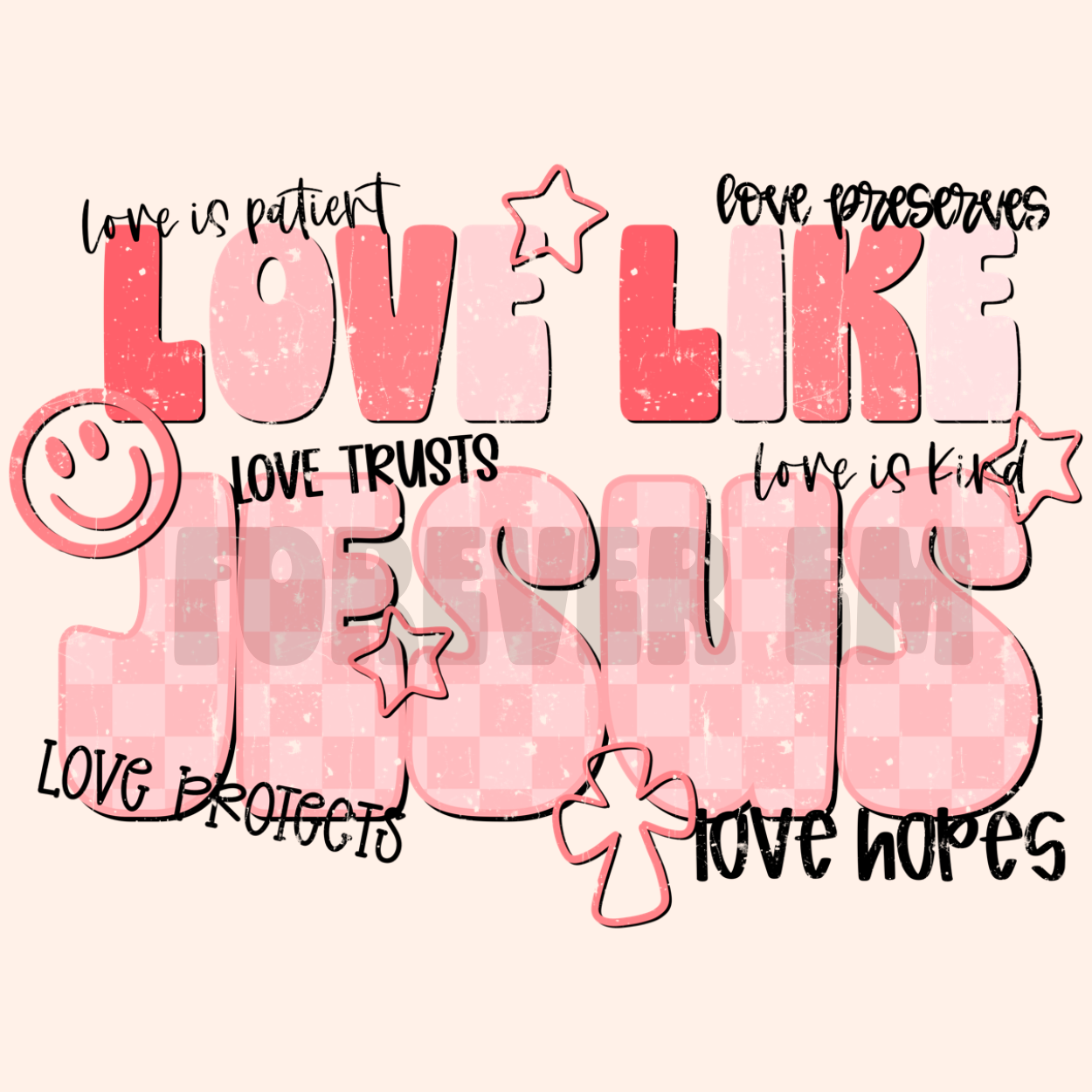 Love like Jesus png