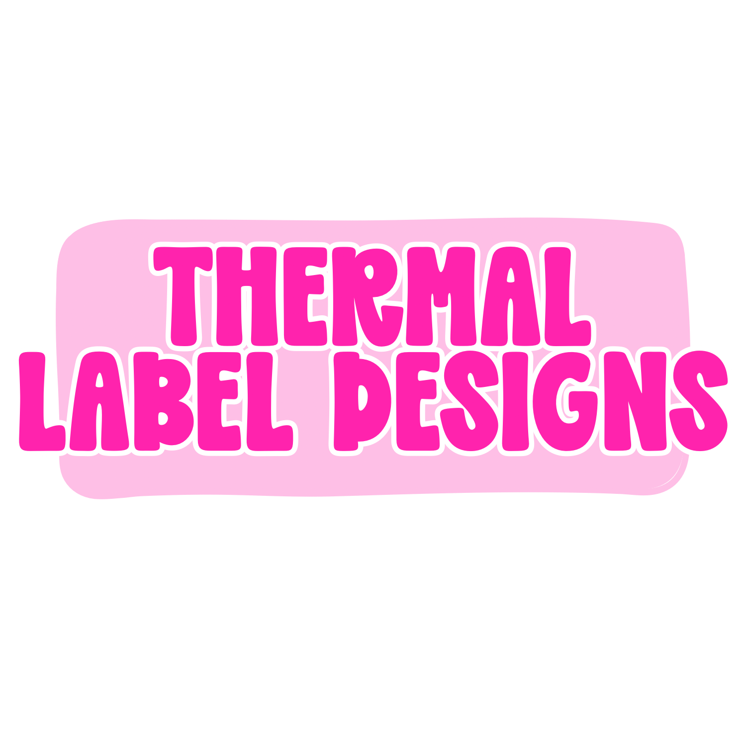 Thermal Label Sticker Designs