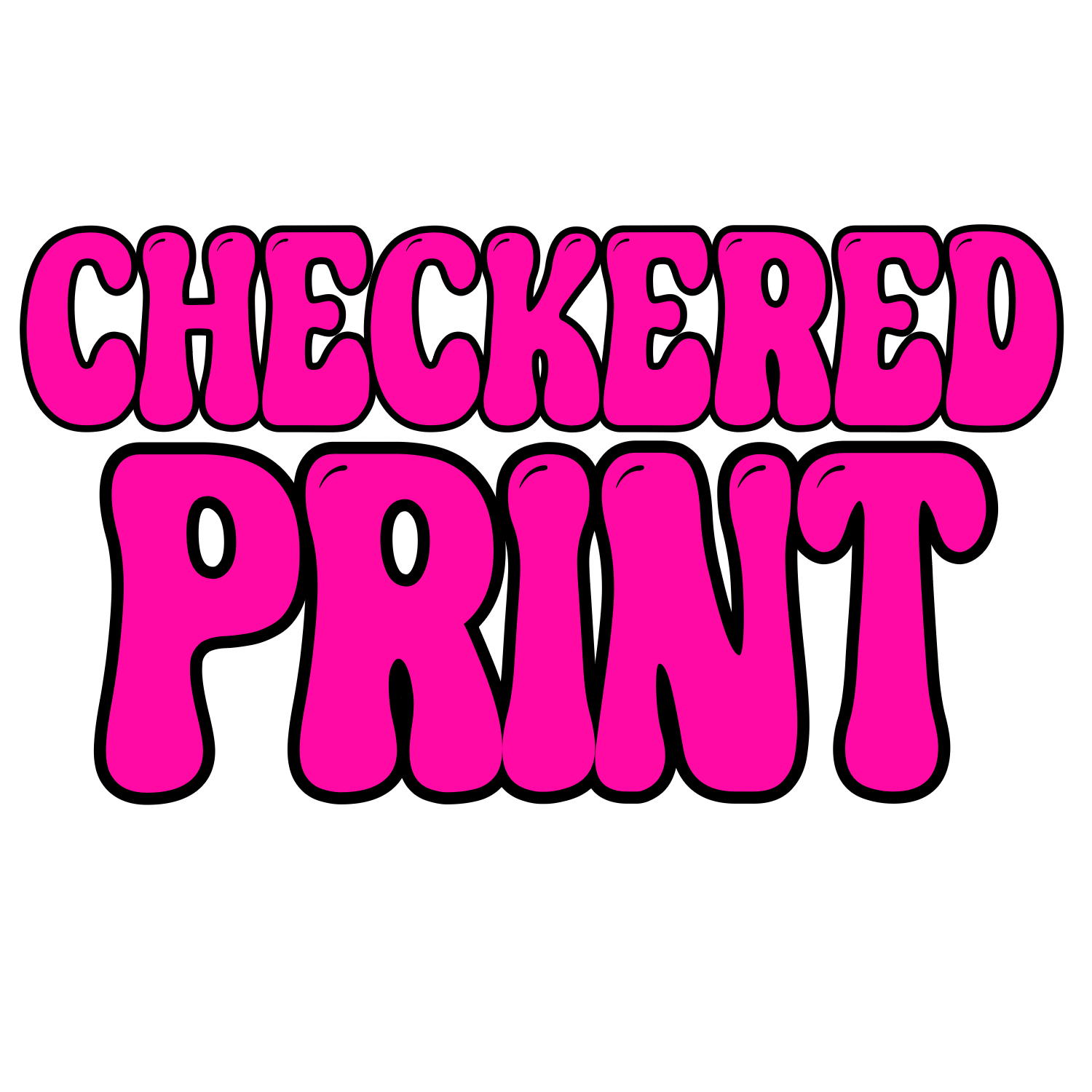 Checkered Print
