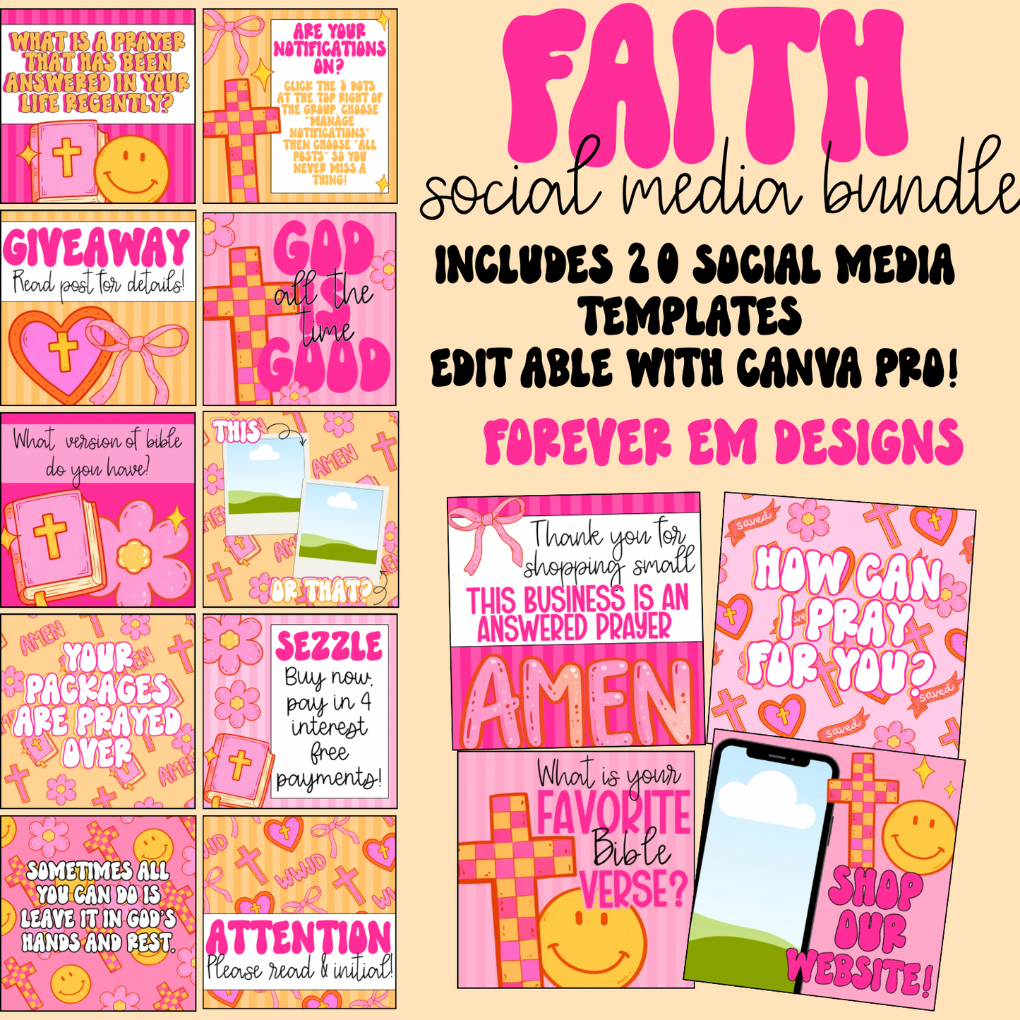 Faith Social Media Bundle