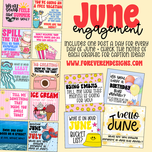 Monthly Engagement Bundle- June