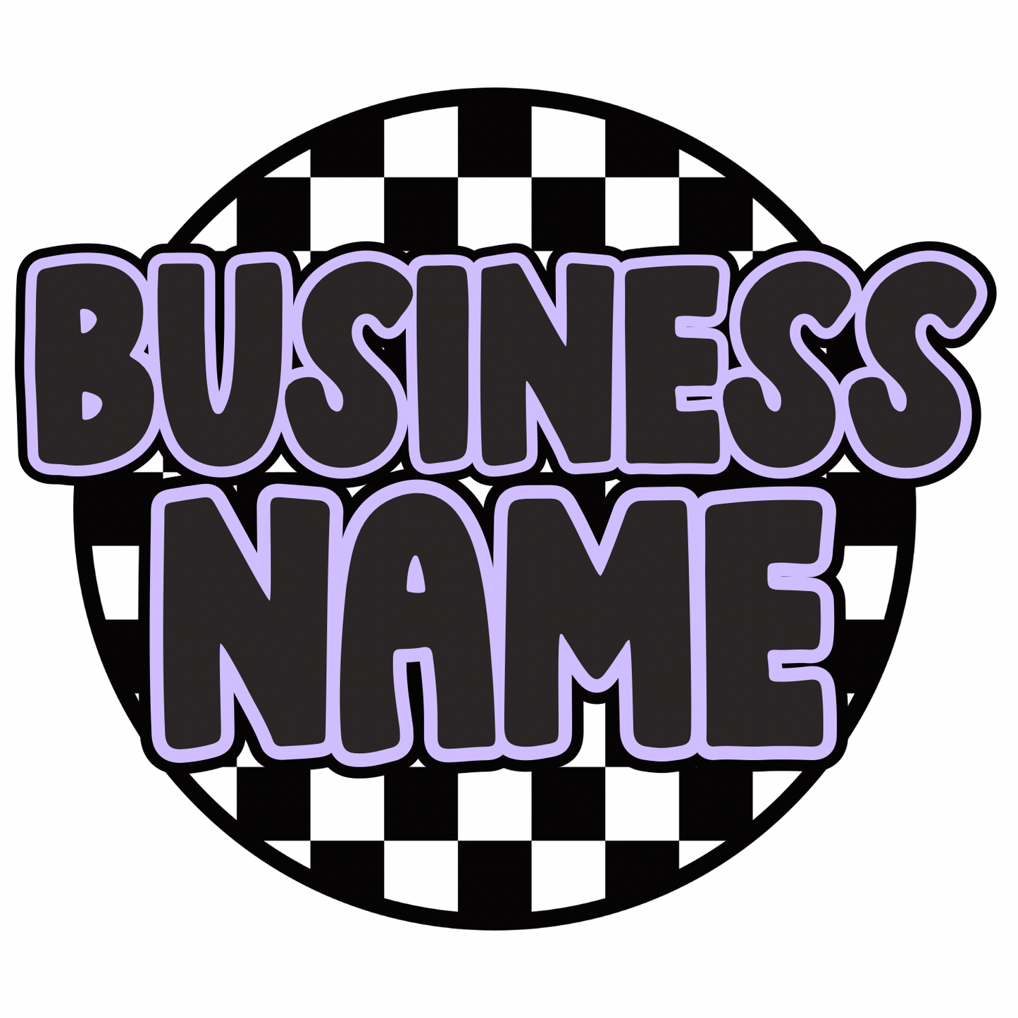 B&P checkered logo