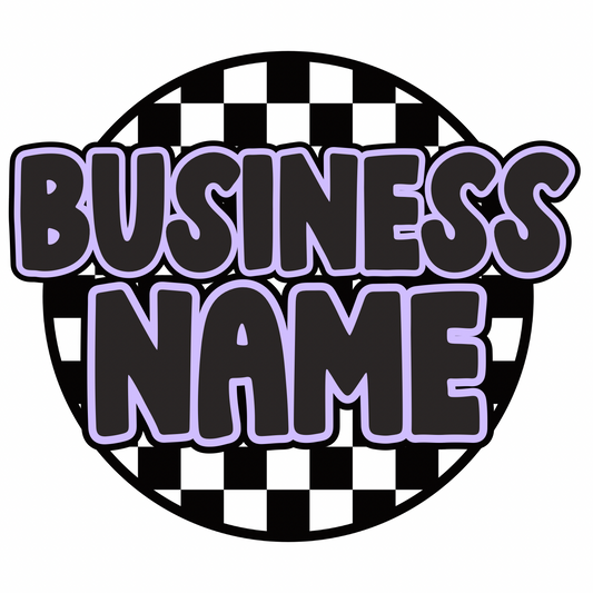 B&P checkered logo