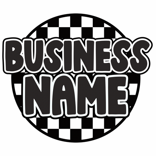 B&W checkered logo