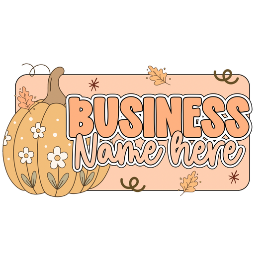 Fall Premade Logo
