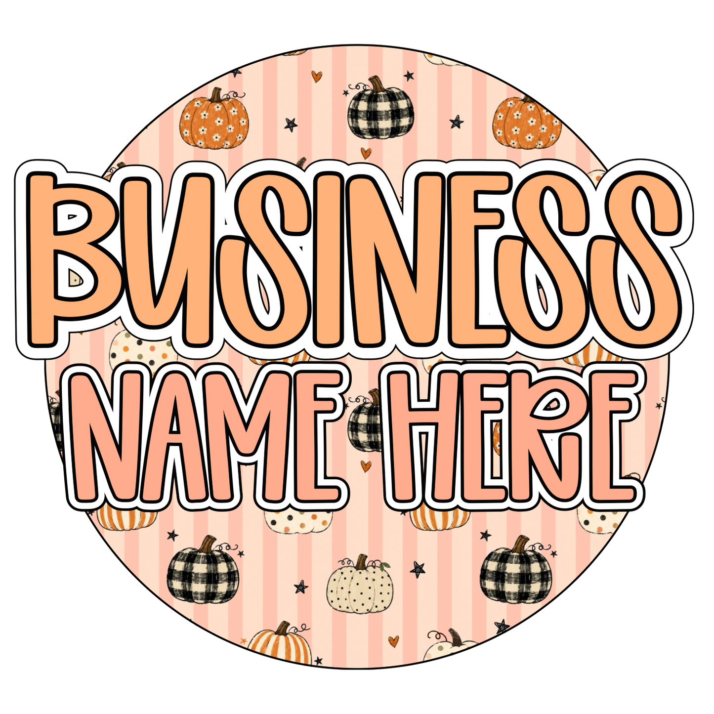 Fall Premade Logo