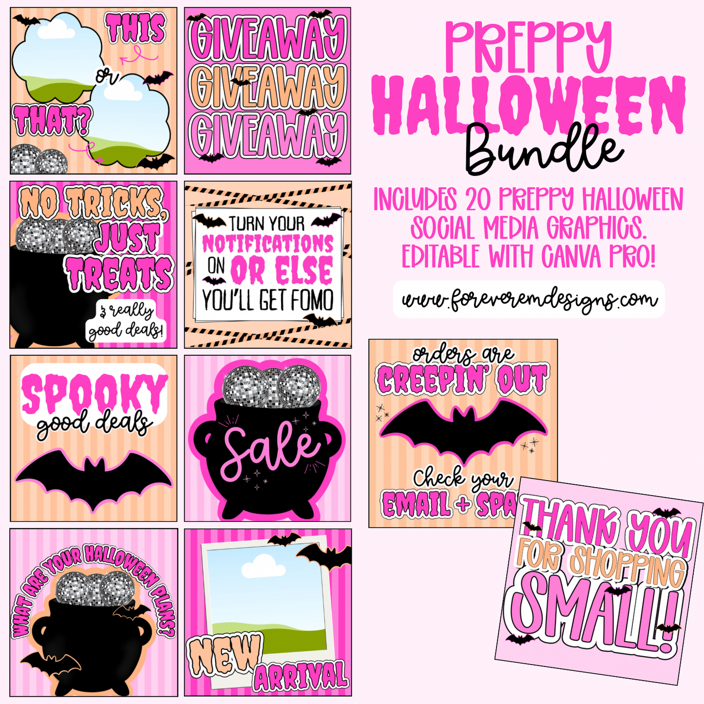 Preppy Halloween Bundle