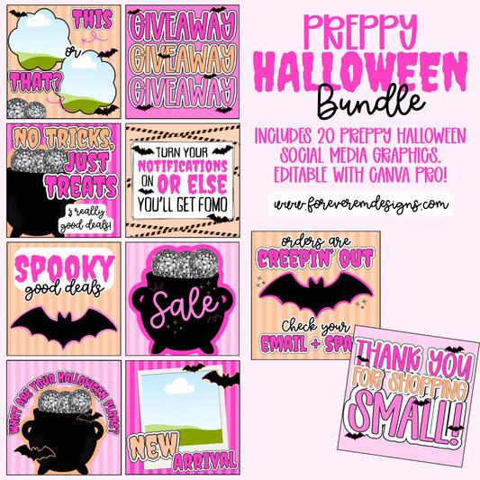 Preppy Halloween Bundle