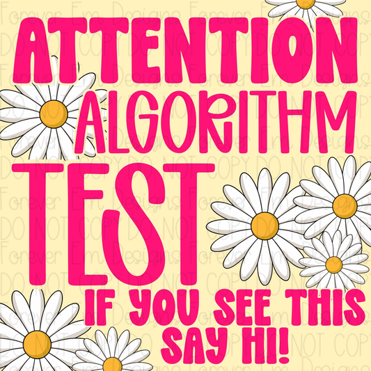 Individual Algorithm Test Graphic