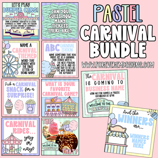 Pastel Carnival Games & Engagement
