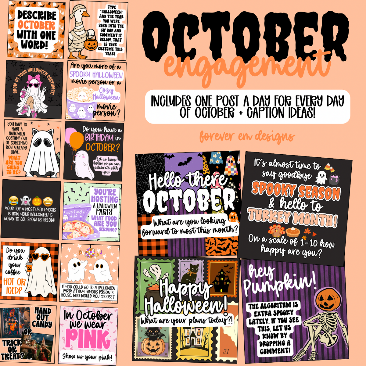 Monthly Engagement Bundle- October