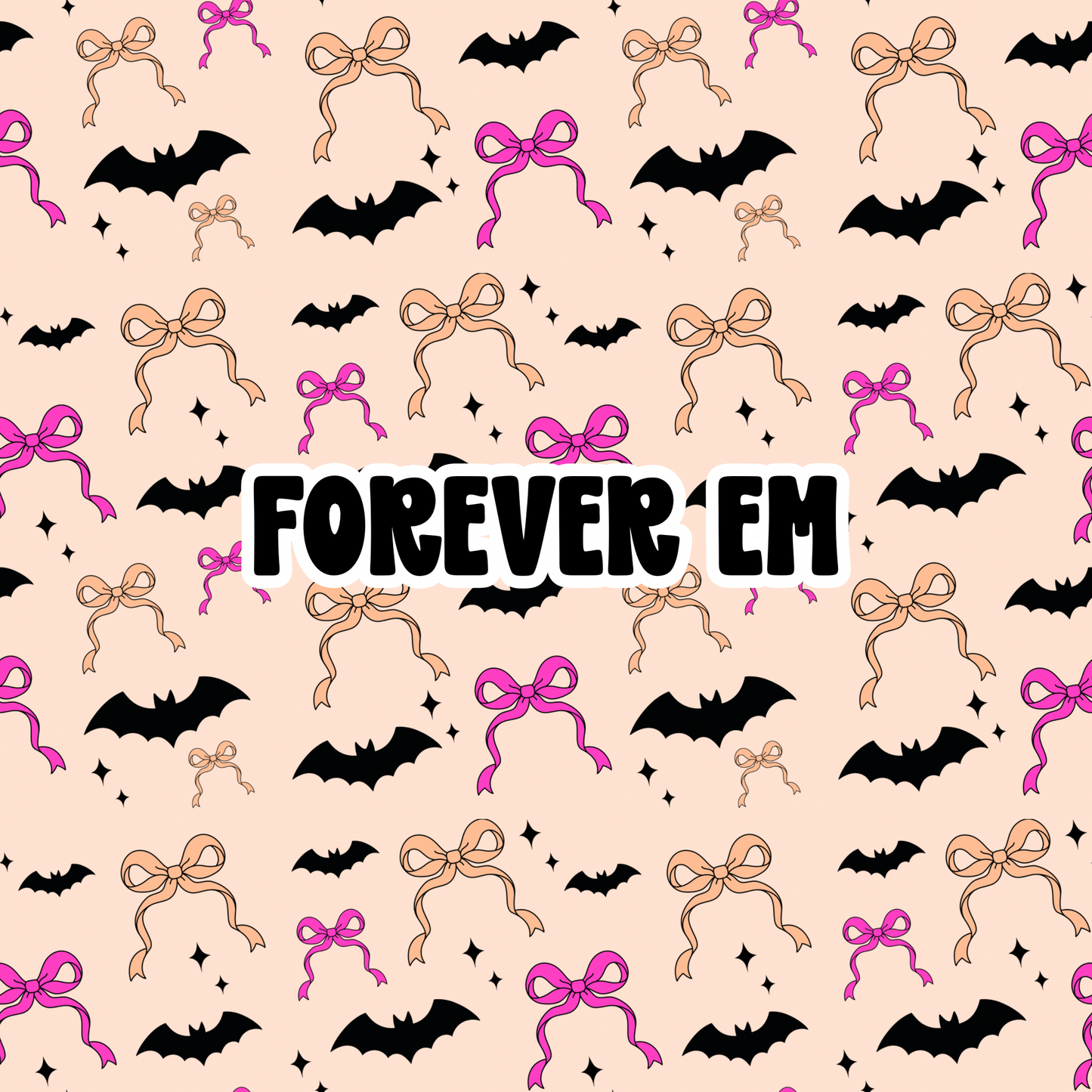 Preppy Halloween Seamless File