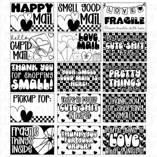 V-Day Thermal Label Bundle (Personal use only)