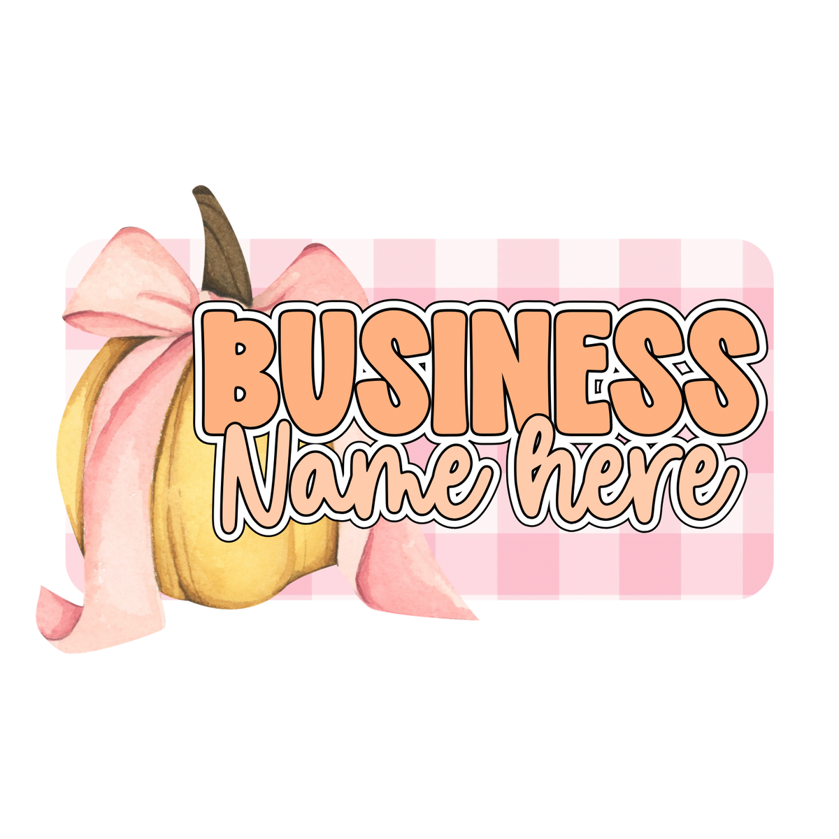 Fall Premade Logo