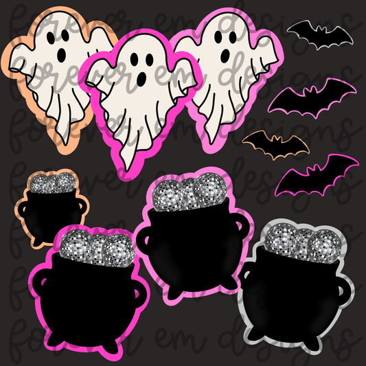 Preppy Spooky Clipart Bundle