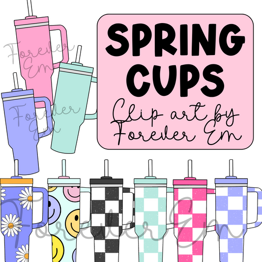 Spring Cup Clipart