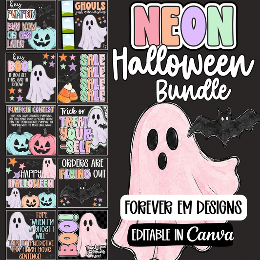 Neon Halloween Bundle